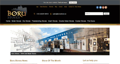 Desktop Screenshot of borustoves.ie